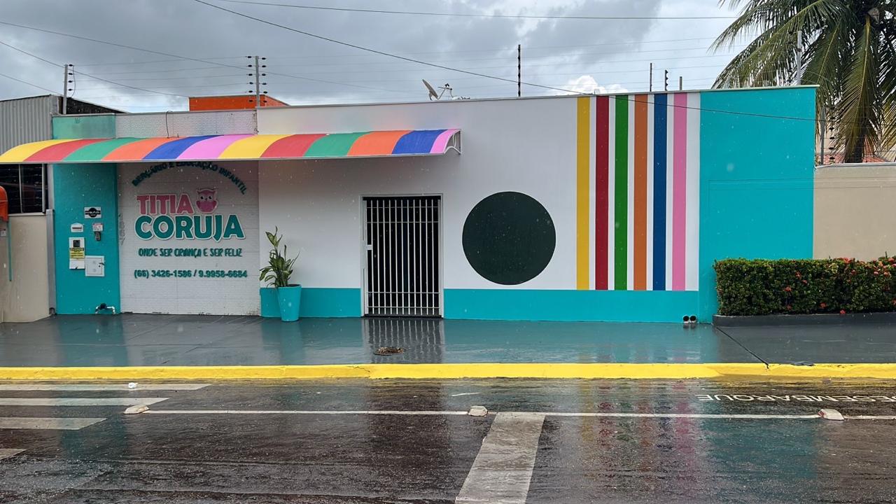 Fachada da Titia Coruja Berçário Escola em Rondonópolis